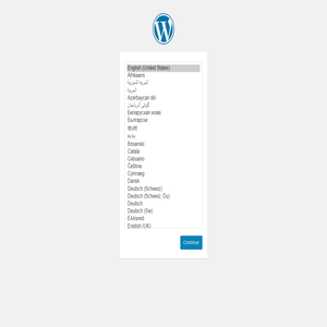 WordPress › Installation